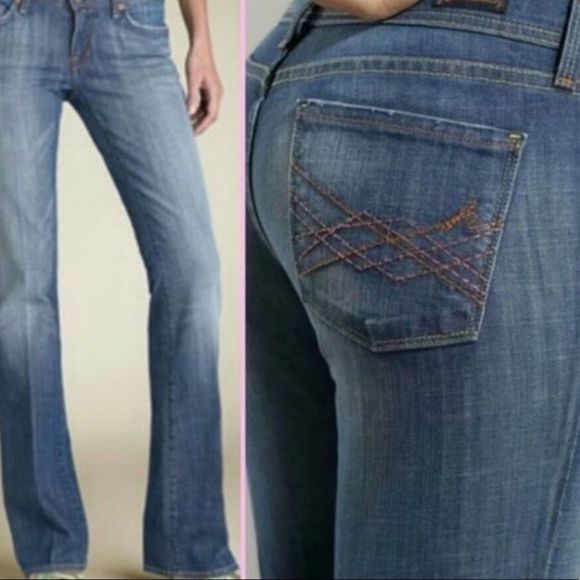 Citizens of Humanity Naomi Low Waist Flair 065 Womens Jeans Sz 32 - Picture 2 of 12